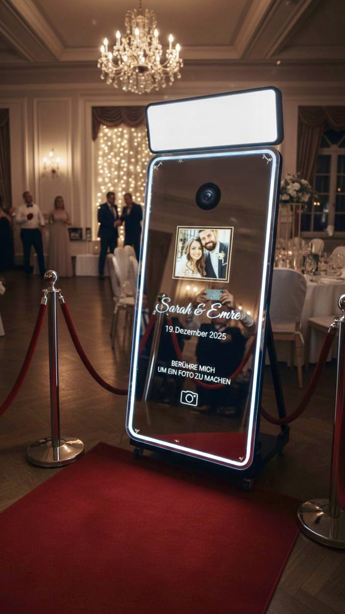 Magic Mirror auf Hochzeit